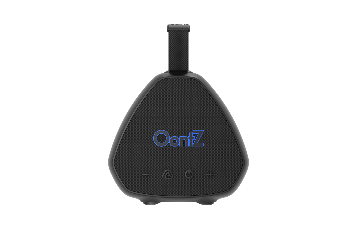OontZ Angle Solo Gen 5 Bluetooth speaker in Black, front view
