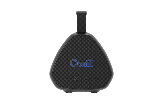 OontZ Angle Solo Gen 5 Bluetooth speaker in Black, front view