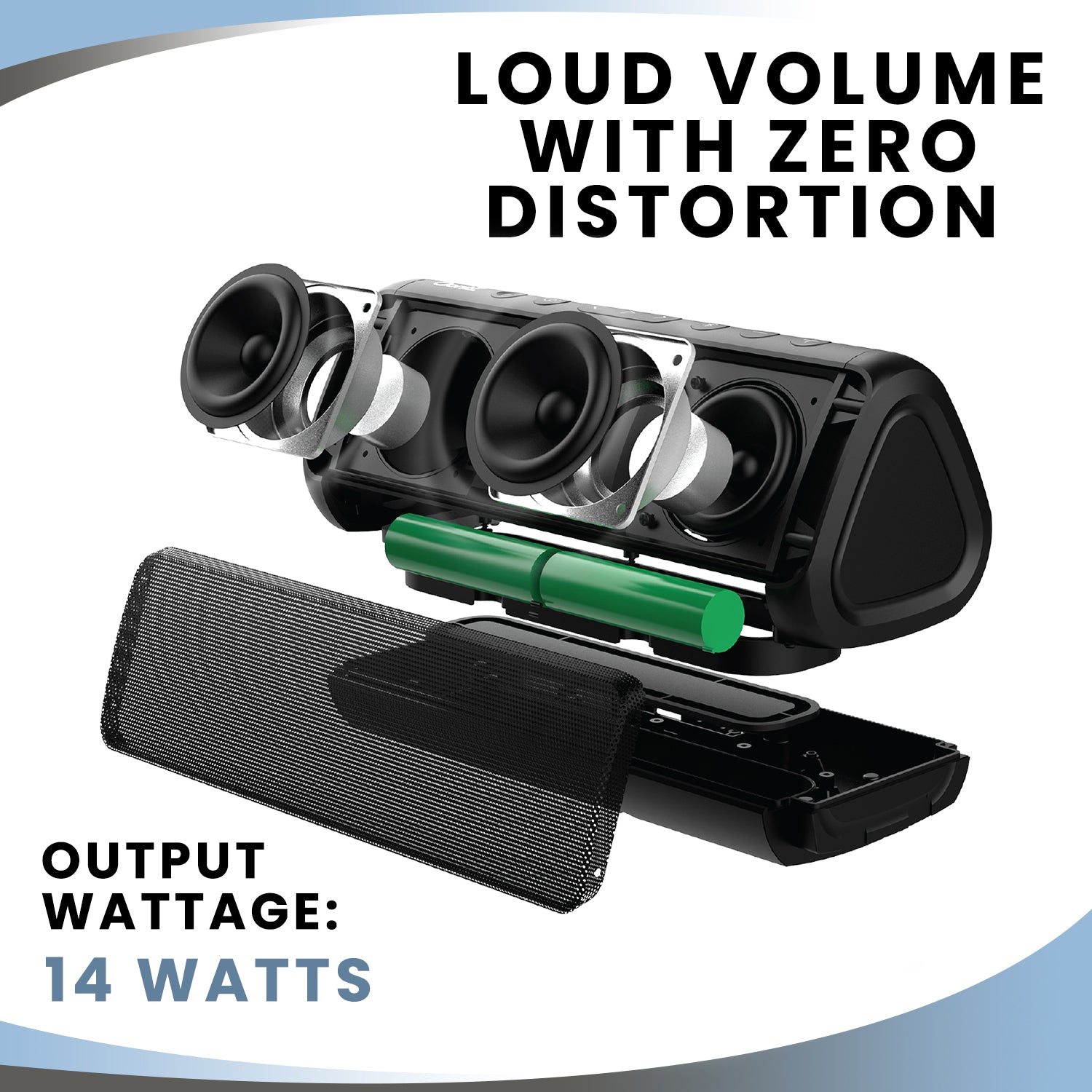 OontZ Ultra Bluetooth Speakers, 14 Watt, 1PX7 Certified Waterproof