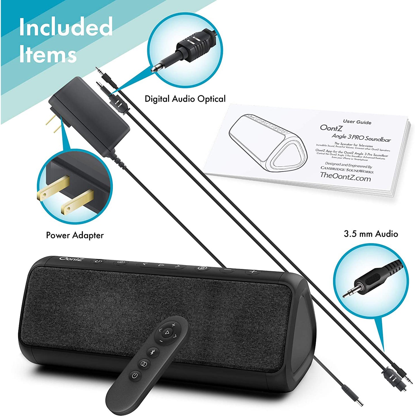 OontZ Soundbar — Bluetooth TV sound bar (view 5)